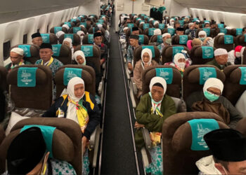 8.011 Jamaah Haji Khusus Tiba di Tanah Suci, Satu Wafat di Madinah