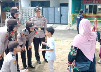 Samapta Polsek Pamulang Gelar Patroli Dialogis, Ini Tempat Sasarannya