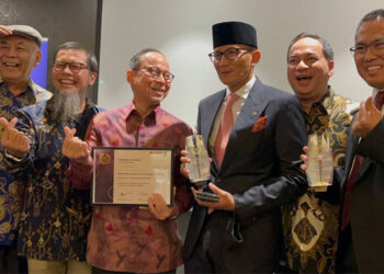 Keren, Indonesia Raih Peringkat Pertama Global Muslim Travel Index 2023 di Singapura