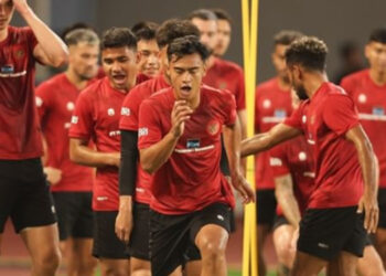 Skuat Garuda Siap Berjuang Keras Hadapi Argentina