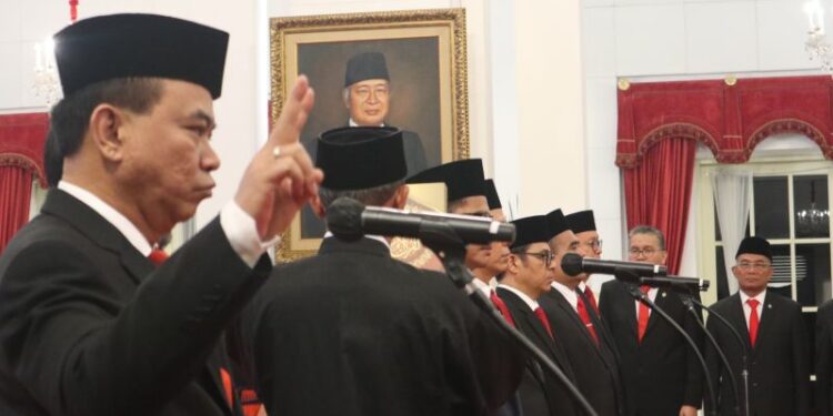 pelantikan lima wakil menteri