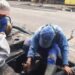 Sistem Drainase Buruk, Perbaikan Jalan Ceger Raya Sempat Viral