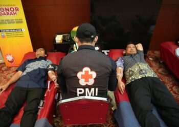 Semangat Kebersamaan dalam Kegiatan Donor Darah di BPJS