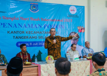 Peringati Hari Buah Internasional, Benyamin Ingin Kota Tangsel Sehat dengan Cara Ini