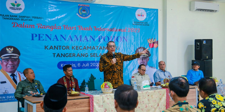 Peringati Hari Buah Internasional, Benyamin Ingin Kota Tangsel Sehat dengan Cara Ini