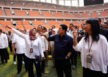 Benahi JIS agar Sesuai Standar FIFA, Erick Thohir: Kita Ingin Suporter Pulang dengan Selamat