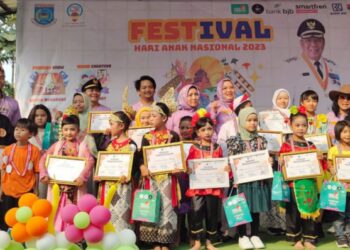 Festival Hari Anak Nasional 2023, “Anak Tangsel Sehat, Cerdas, Mandiri dan Kreatif”