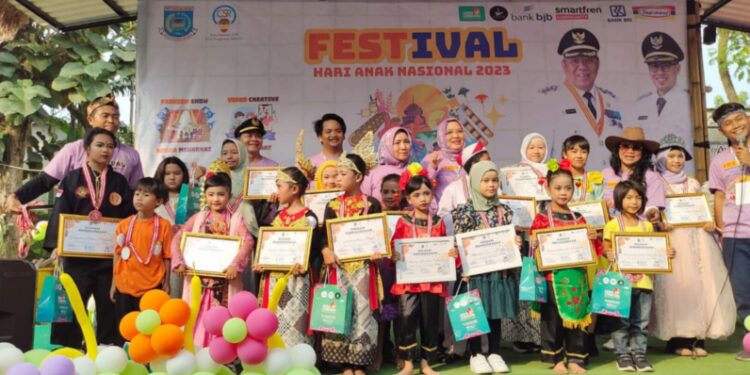 Festival Hari Anak Nasional 2023, “Anak Tangsel Sehat, Cerdas, Mandiri dan Kreatif”