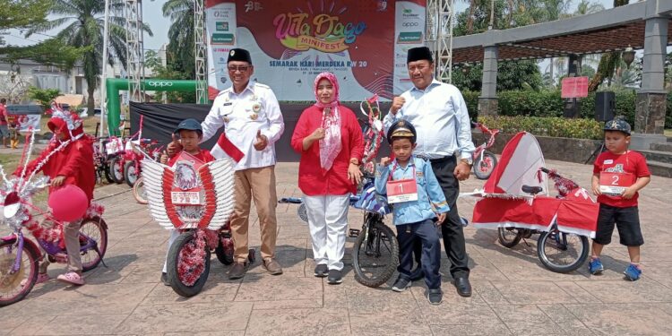 “Vila Dago Minifest” Semarak Hari Merdeka RW 20 Benda Baru