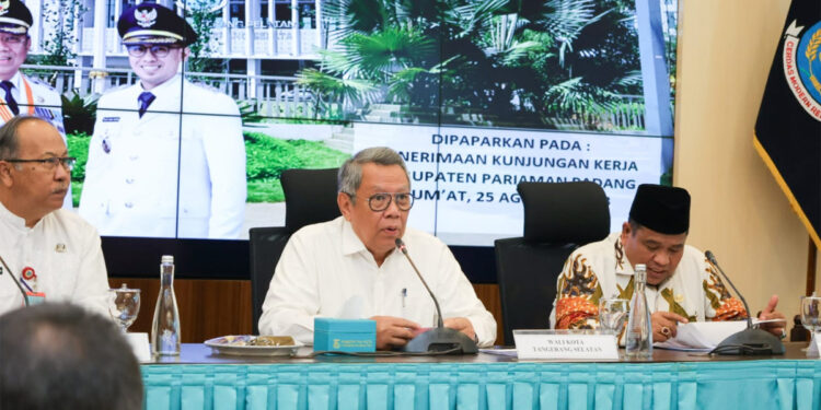 Sambut Studi Tiru Pemkab Padang Pariaman, Benyamin Paparkan Program Pemkot Tangsel