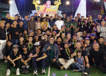 Pilar saat Malam Puncak HUT RI di RW 03 Ciputat: Terus Bersatu untuk Sesuatu yang Positif