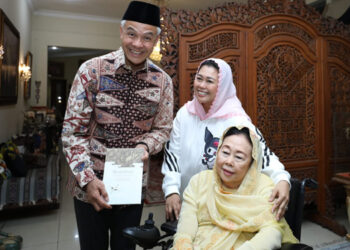 Sowan ke Kediaman Gus Dur, Ganjar Pranowo Mengaku Dapat Dukungan Penuh