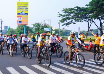 Benyamin Sebut Gowes Kemerdekaan Momen Olahraga Sekaligus Hormati Jasa Pahlawan