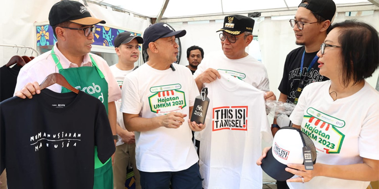 Hajatan UMKM 2023 Digelar di Bintaro, Benyamin: UMKM Harus Naik Kelas