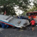 Bus Eka Cepat vs Sugeng Rahayu Terlibat Tabrakan Maut di Ngawi, 3 Penumpang Tewas