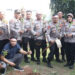 Penanaman Pohon di Lingkungan Polres Tangsel Wujud Peduli Penghijauan dan Kurangi Polusi