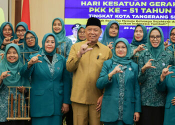 Di HKG ke-51 PKK Tangsel, Benyamin Ajak Tim PKK Atasi Persoalan Lingkungan