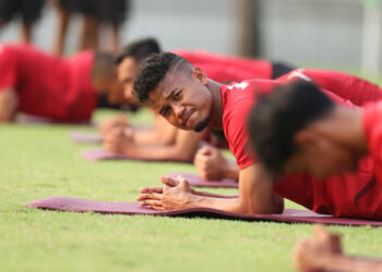 Latihan Perdana Timnas U-23, Shin Tae-yong Pantau Kondisi Pemain