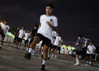Tiba di Thailand, Timnas U-23 Langsung Jalani Latihan Ringan
