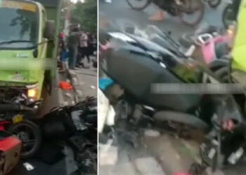Tabrak Tujuh Pemotor yang Lawan Arah di Jaksel, Sopir Truk Diamankan