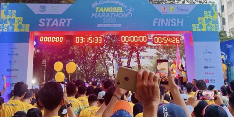 Diikuti 5.000 Peserta, Tangsel Marathon 2023 Sukses Digelar