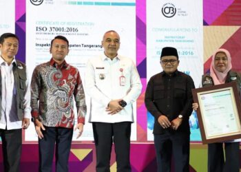 Pemkab Tangerang Raih Sertifikat ISO 37001:2016 Dalam Talkshow SMAP