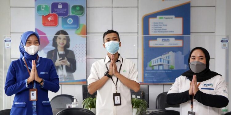 Co-Location ‘SenyuM’ dari BRI, Pegadaian, & PNM, Mudahkan Pelaku Usaha Akses Layanan Permodalan