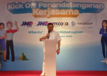 Kolaborasi Moxa, FIFGROUP dengan JNE Express dan JNEI Hadirkan Layanan Pembiayaan Inklusif Bagi Masyarakat