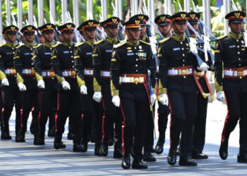 Melihat Pasukan Cordon di KTT Ke-43 ASEAN, Prajurit Militer Terbaik Penyambut Para Tamu Negara