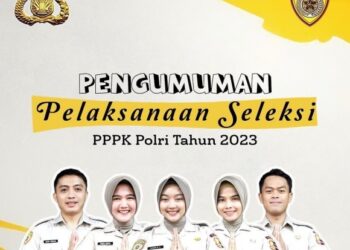 Pelaksanaan Seleksi PPPK Polri Tahun 2023 Dibuka, Yuk Cek Formasinya!