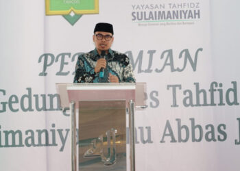 Pilar di Peresmian Ponpes Tahfidz Sulaimaniyah Ibnu Abbas Japos: Ini Sebagai Landasan Moral Anak