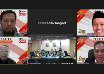 Di Hadapan Komisi Informasi Banten, Benyamin Paparkan Inovasi PPID Tangsel