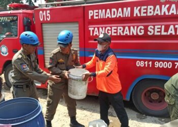 Tujuh Kelurahan Terdampak Kekeringan, Pemkot Tangsel Distribusikan Air Bersih