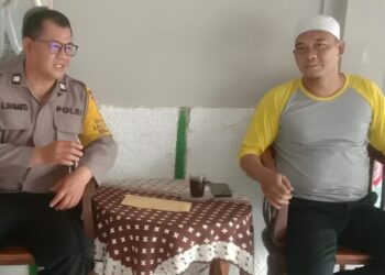 Ini Pesan Bhabinkamtibmas di Kelurahan Serua, Warga Wajib Baca