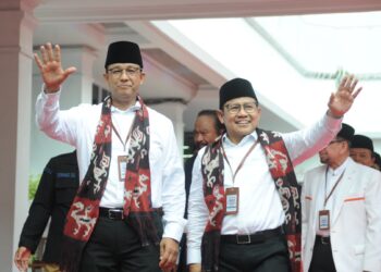 FOTO: Anies-Muhaimin Resmi Daftar ke KPU