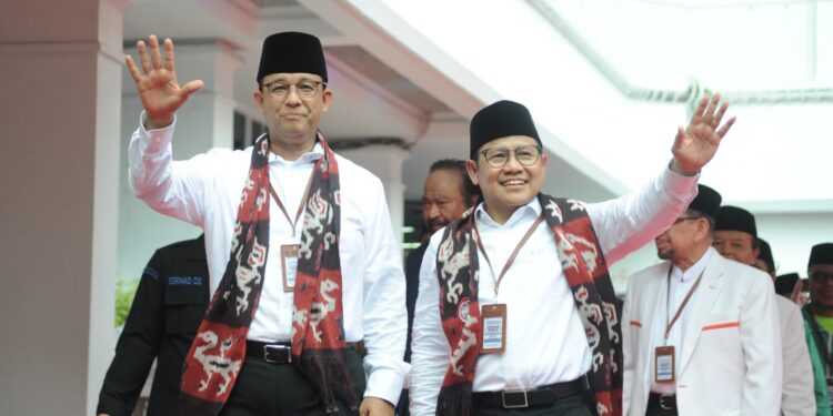 FOTO: Anies-Muhaimin Resmi Daftar ke KPU