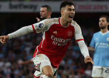 Hasil Liga Inggris: Gol Tunggal Martinelli Menangkan Arsenal atas Man City