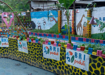 BRI Peduli Jadikan Kampung Bali Percontohan dalam Menjaga Ekosistem Lingkungan di Tengah Kota Jakarta