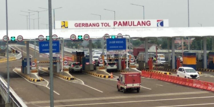 gerbang tol pamulang