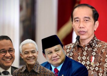 jokowi dan tiga capres