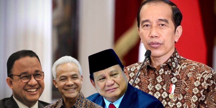 jokowi dan tiga capres