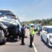 Polisi Amankan Sopir Bus yang Diduga Picu Kecelakaan Beruntun di Tol Semarang