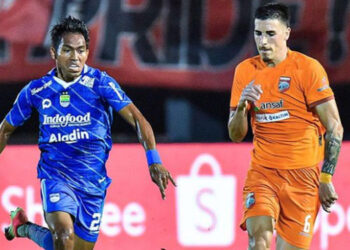 Hasil Liga 1: Persib Imbangi Borneo di Menit Akhir