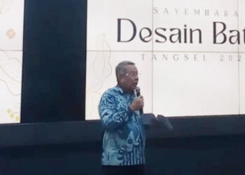 Finalis Sayembara Desain Batik Tangsel Beri Pemaparan, Benyamin pun Ungkap Harapan