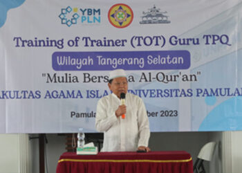 Fakultas Agama Islam Universitas Pamulang Gelar TOT Guru TPQ