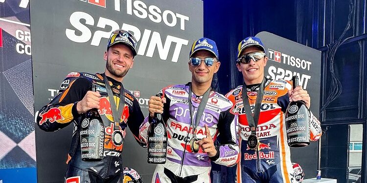 Menangi Sprint MotoGP Valencia, Martin Tunda Pesta Juara Bagnaia