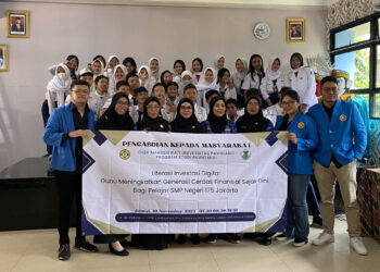 Pengabdian Kepada Masyarakat (PKM) Mahasiswa Unpam di SMP Negeri 175 Jakarta