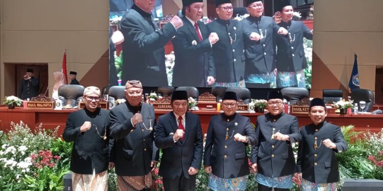 Rapat Paripurna HUT ke-15 Kota Tangsel, Pj Gubernur Banten Beri Apresiasi