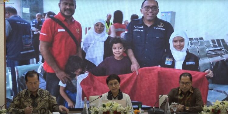 evakuasi WNI dari Gaza