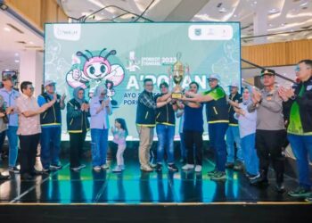 Porkot Tangsel Resmi Dibuka, Pamulang Jadi Tuan Rumah